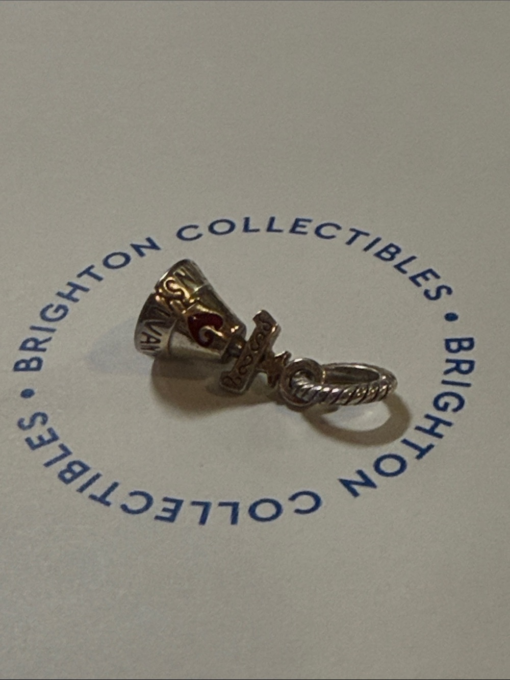 🔔 Brighton ‘Pennsylvania’ Silver Travel Charm - only 1 left!